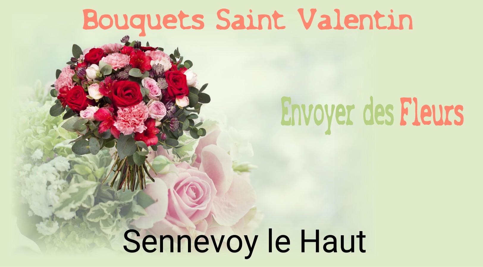 Roses de Saint-Valentin livrées à Sennevoy-le-Haut
